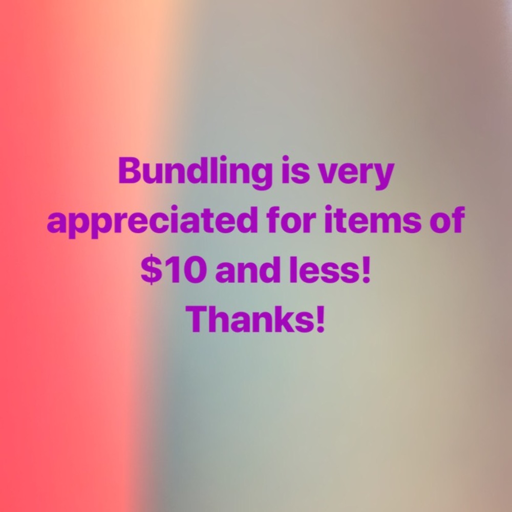 Bundles appreciated